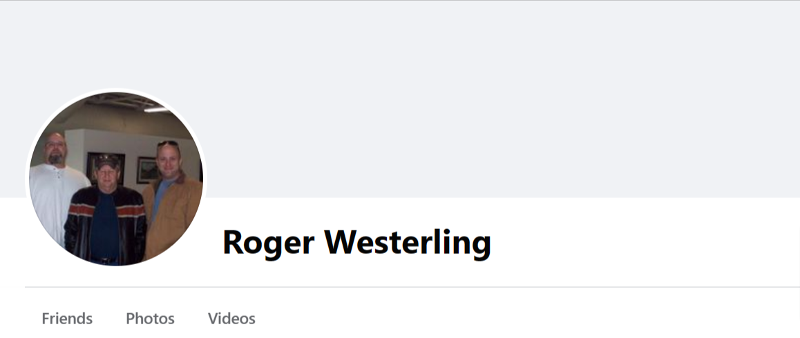 Roger Westerling Facebook profile