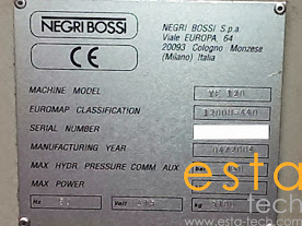 Negri Bossi VE120-440 (2004) Electric Injection Moulding Machine
