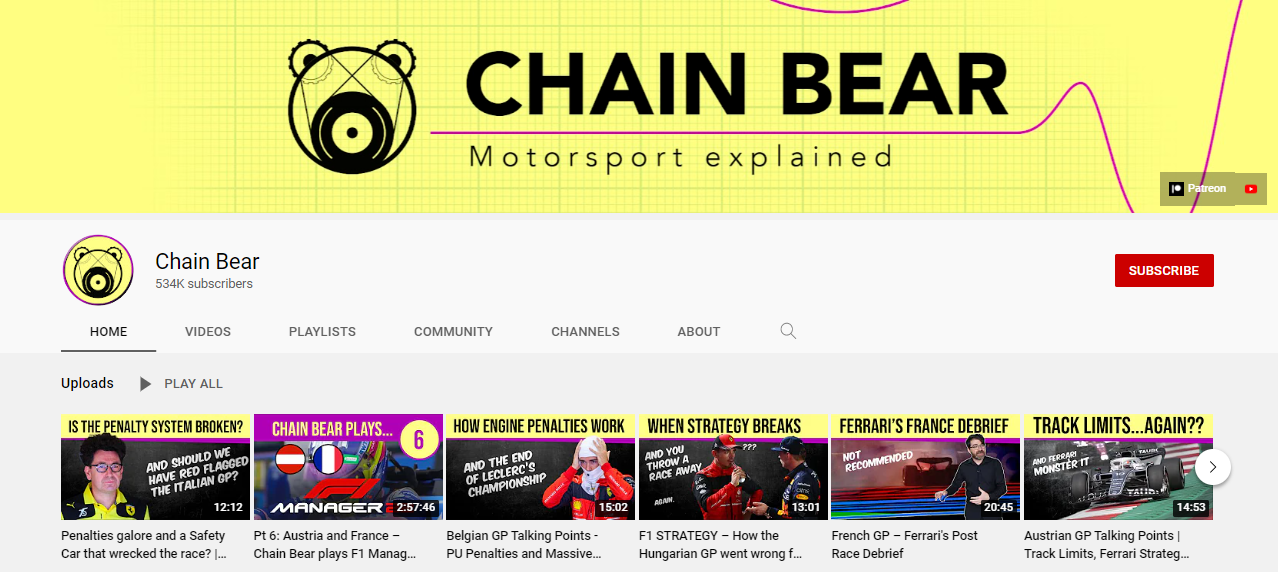 12 Top F1 YouTube Channels To Follow