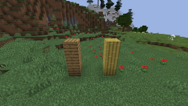 Bamboo in Minecraft