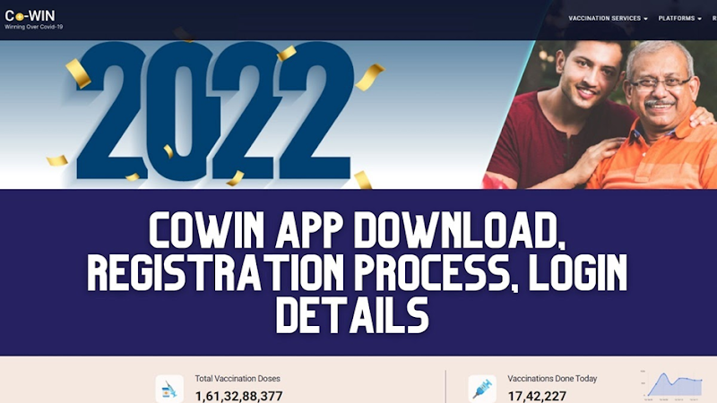 Cowin App Download, Registration Process, Login details