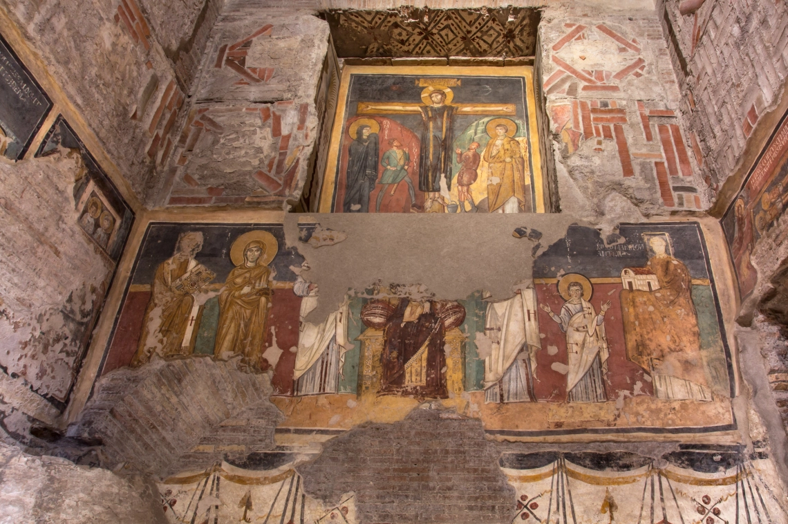 “Nhà nguyện Sistine thuộc thời kỳ Trung cổ” bị chôn vùi khoảng 1200 năm