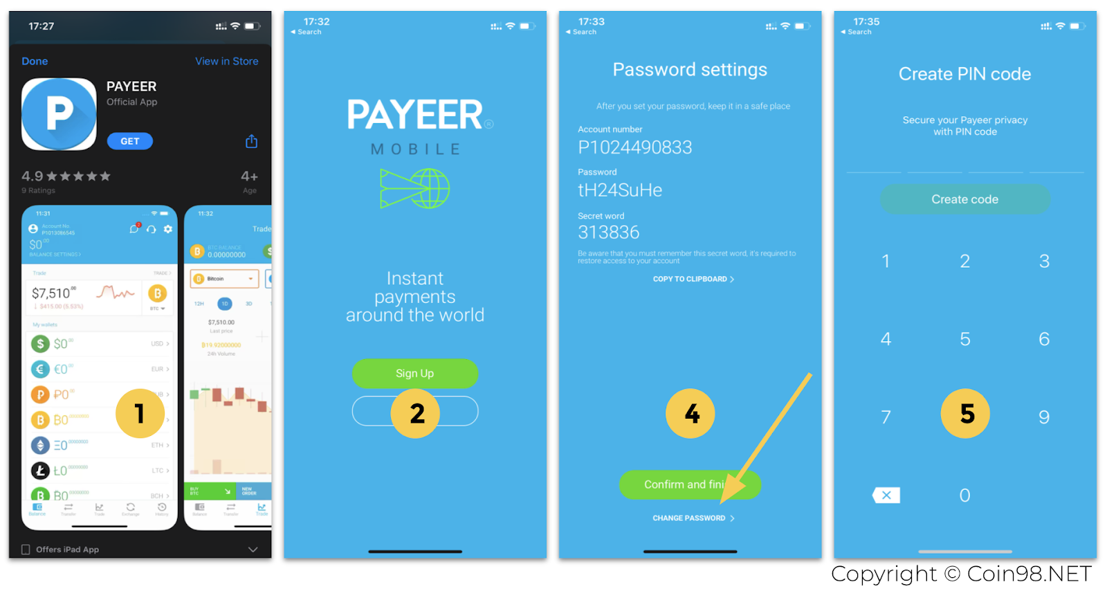 tải ví payeer