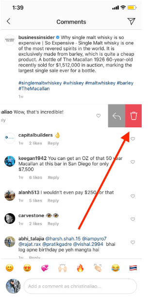 How To Delete Comments On Instagram?