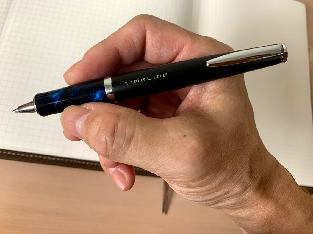 高級ボールペンのレビュー パイロットタイムラインエターナル Timeline Eternal シゴトの小道具 ボールペン日記