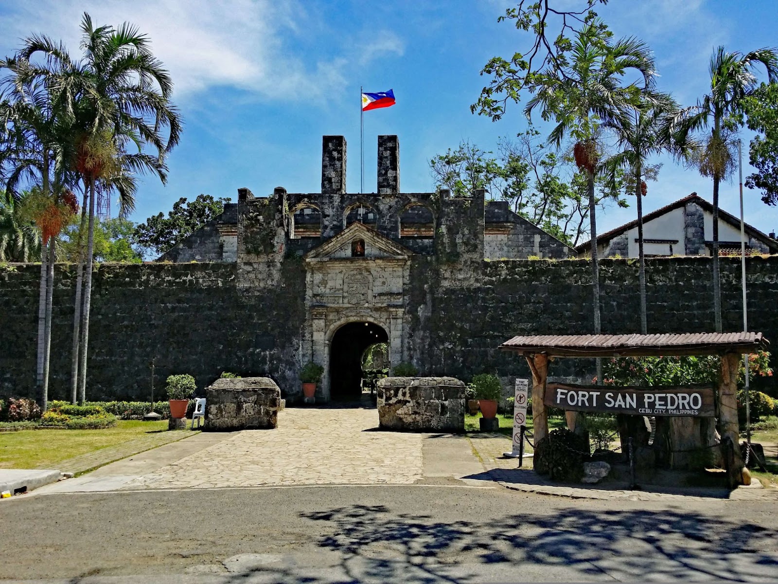 1 day in Cebu, Fort San Pedro, Cebu City, Philippines