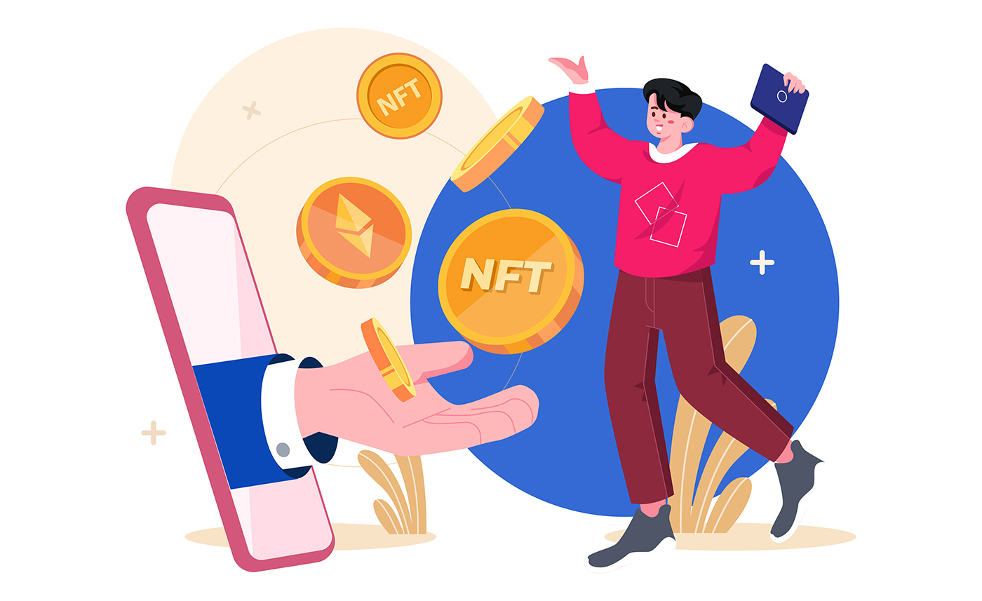 NFT returns illustration