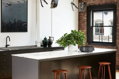 minimalist kitchen island design inspiration with chairs remodeling