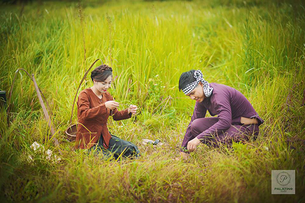 chụp ảnh cưới phong cách làng quê ở palatino studio