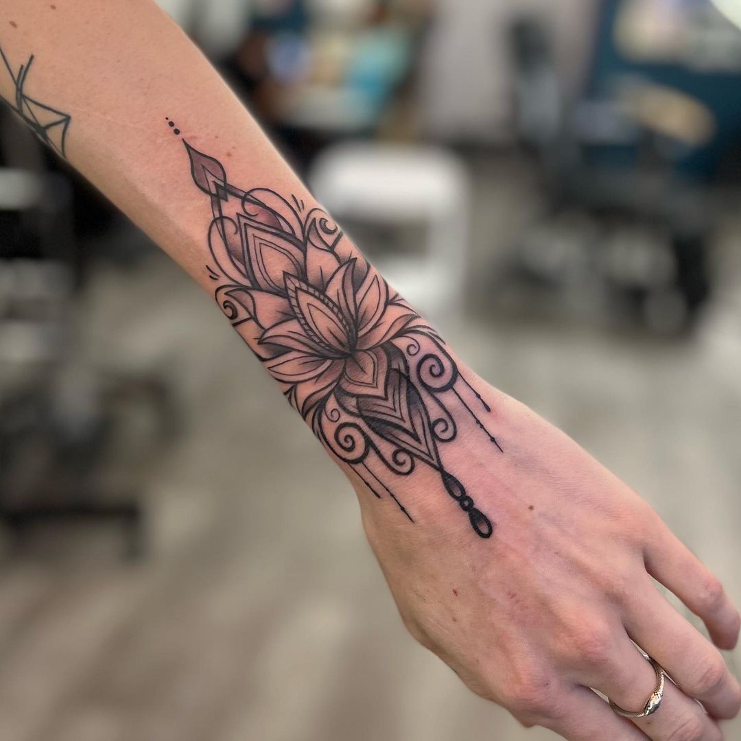 82 Designer And Intricate Mandala Tattoo Ideas For Wrist Psycho Tats
