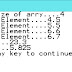  Write a class called Calculations, which has a static method called average, which takes a one dimensional array for double type as parameter, and prints the average of the array Elements.