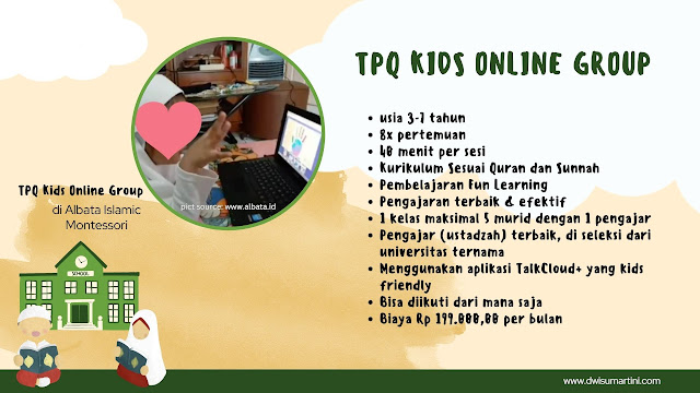 TPQ Kids Online Group di Albata Islamic Montessori