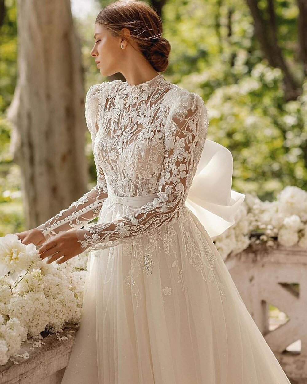 bridal gown