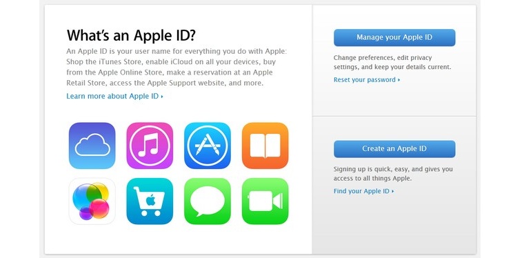 Tạo Apple ID