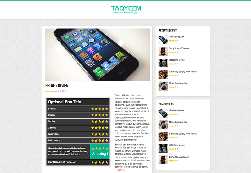 plug-in taqyeem-ratings-reviews