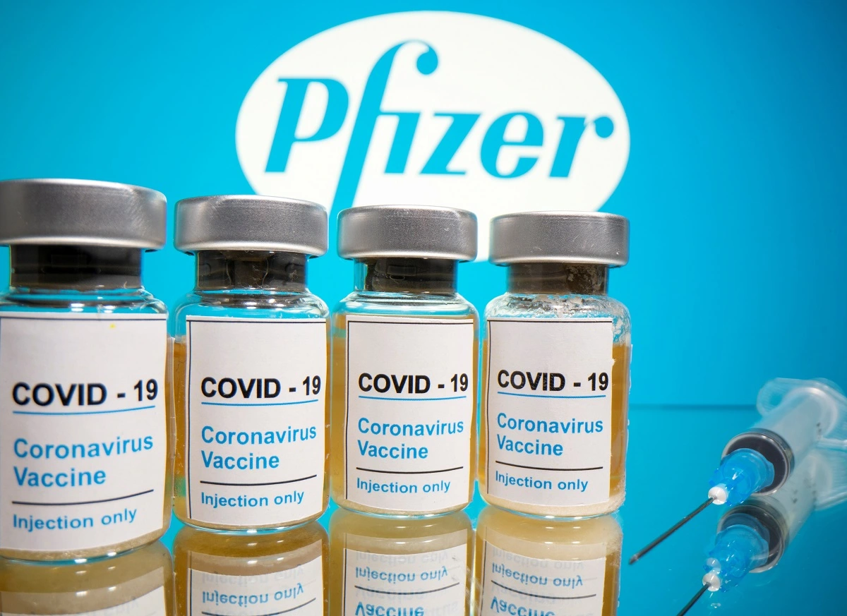 Empresas inovadoras: vacinas da covid-19 fabricadas pela Pfizer.