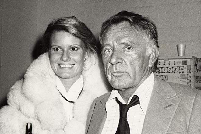 Richard Burton and his fourth wife Susan Hunt