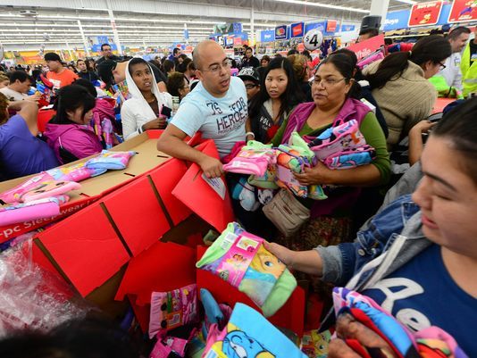 Image result for black friday crowd