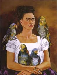 Me and My Parrot, 1941 by Frida Kahlo