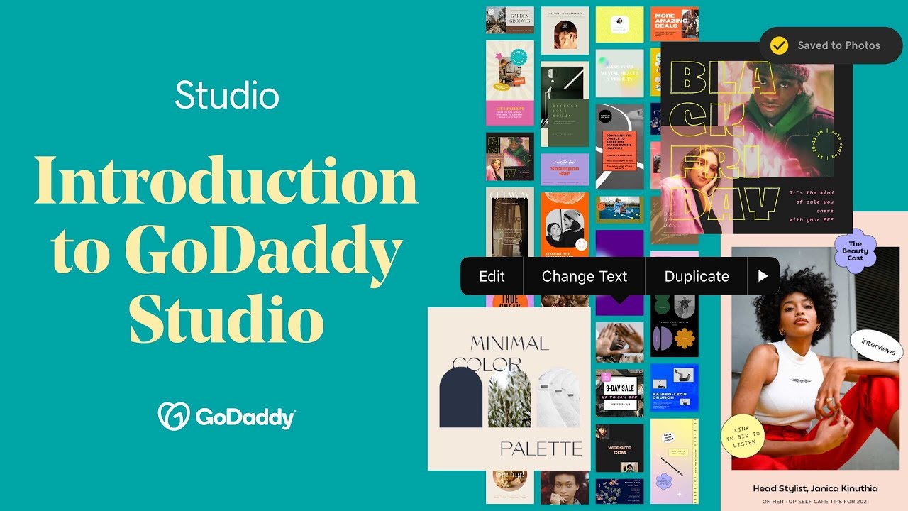Introducing GoDaddy Studio - YouTube