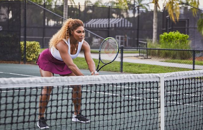 Serena Williams em treino de tênis (foto: Reprodução/Instagram)