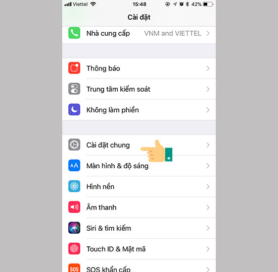 Hướng dẫn khắc phục iPhone XS lỗi 3G không truy cập được mạng