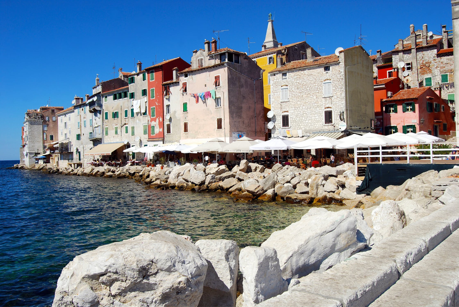 The coastal city of Rovinj, Croatia