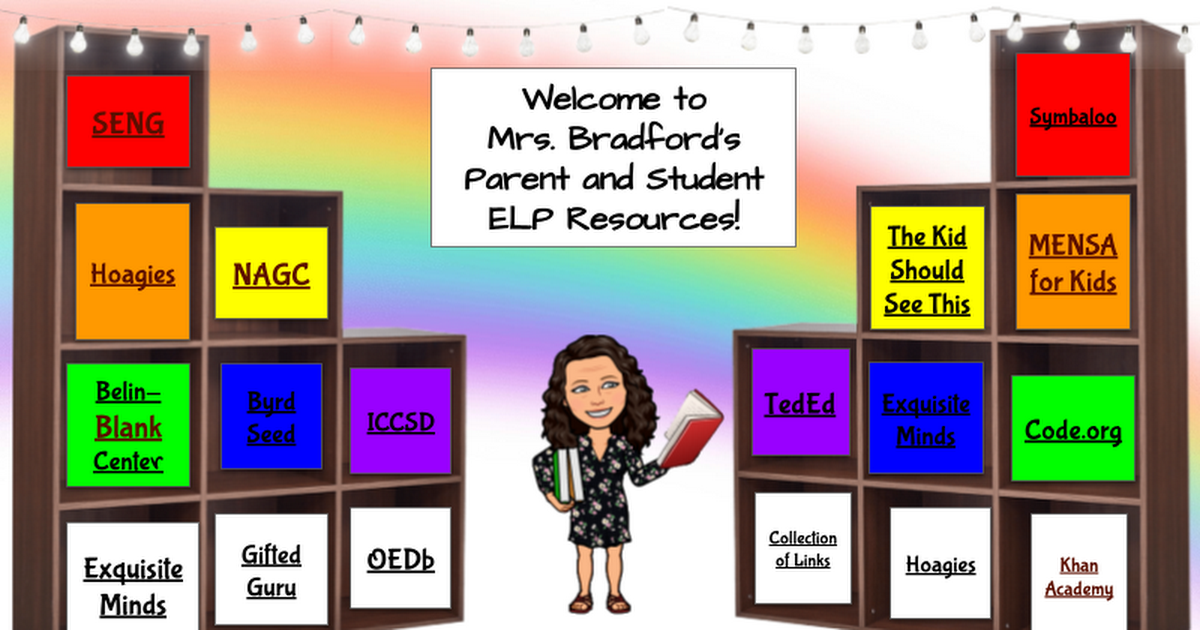 Mrs. Bradford's ELP Parent Student Resources