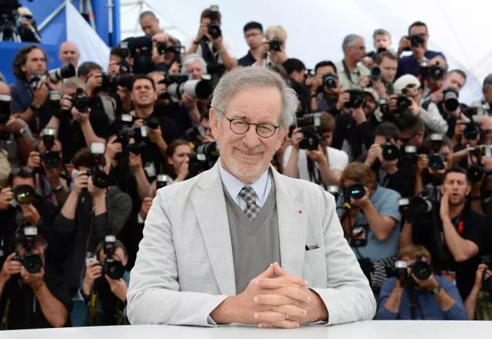According to a study, Spielberg gets shouted out in acceptance speeches more often than the all-powerful creator of the universe.