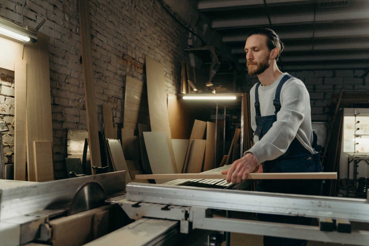 cut 2 cuts 2x4 lumber line save need to cut 2x4 rip board mark line plywood ripping boards project clamps cross DIY search 2 4 jig fence tool angle screw first step sawhorses