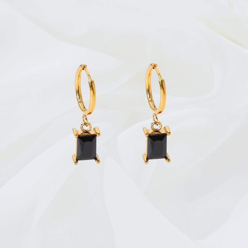Tarnish-free drop earrings