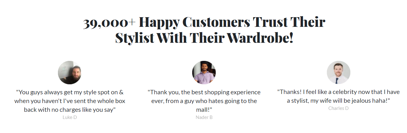 Mr. Draper Landing Page with Testimonials