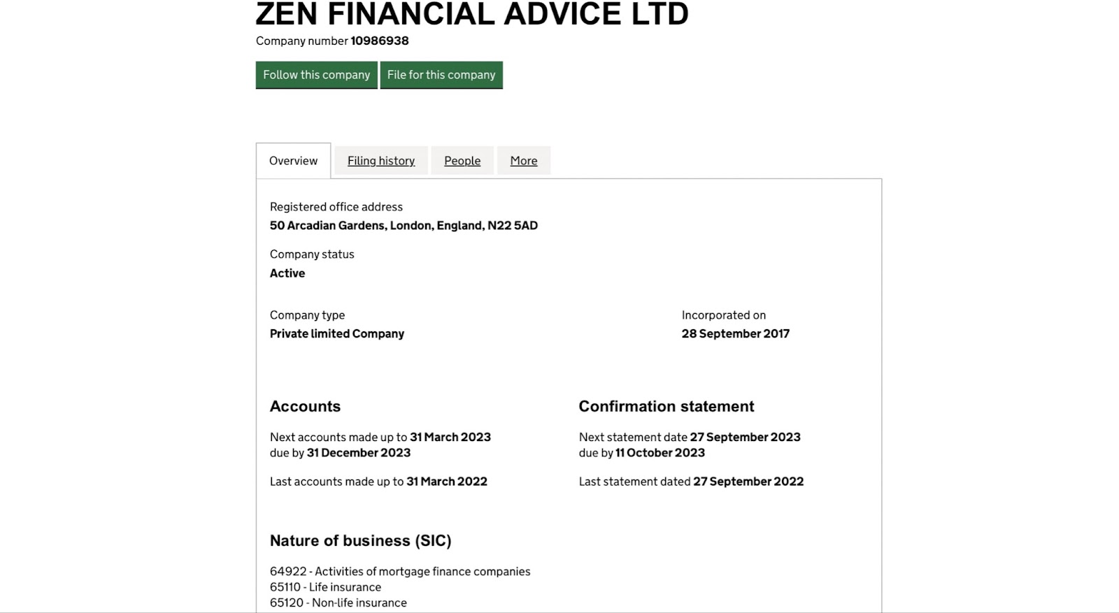 Zen Financial Advice: отзывы клиентов о работе компании в 2023 году