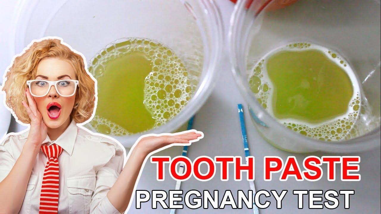 Toothpaste Pregnancy Test (Green one) | How to do toothpaste pregnancy test  at home - YouTube