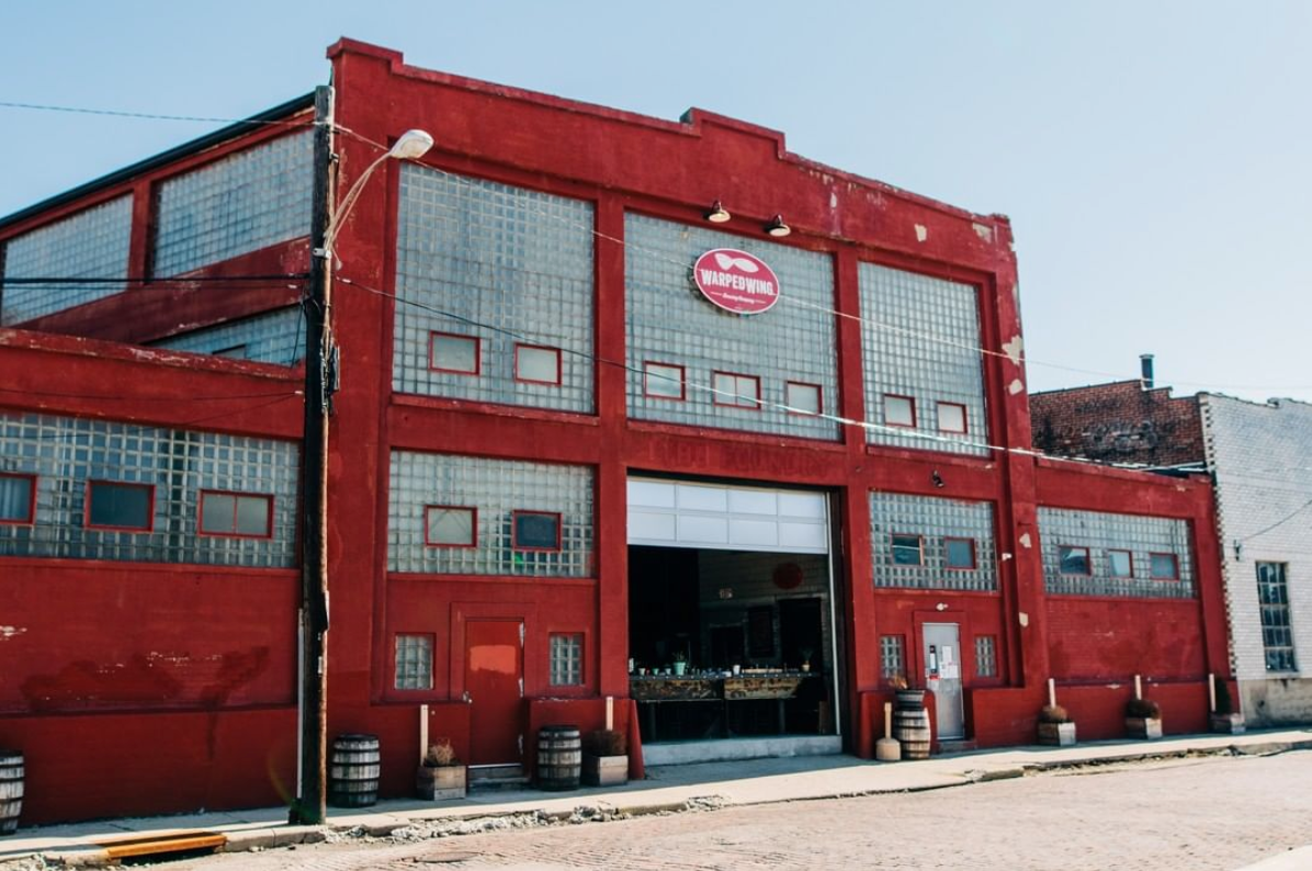 Warped Wing Brewery Exterior In Dayton, OH