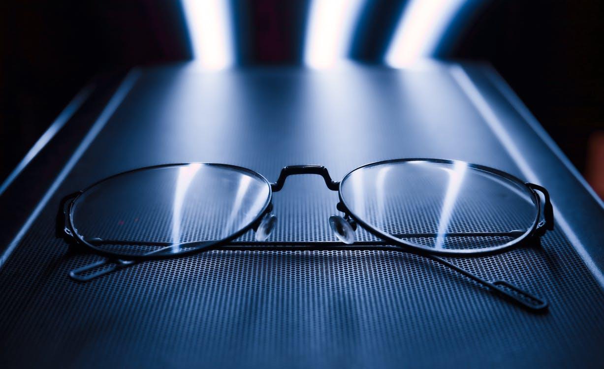 Close-Up Photo Of Eyeglasses 