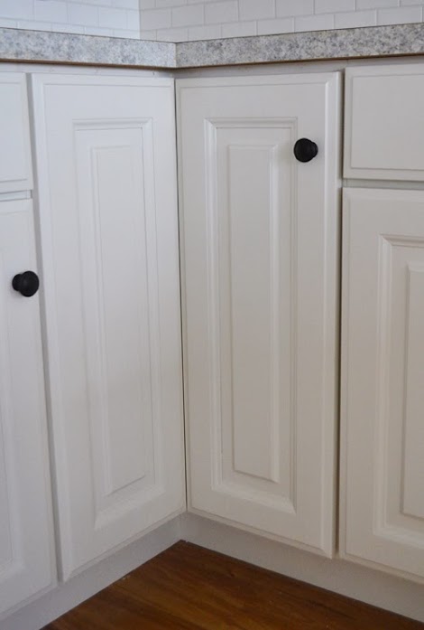 Installing Pie Cut Hinged Doors For Lazy Susan Corner Cabinet