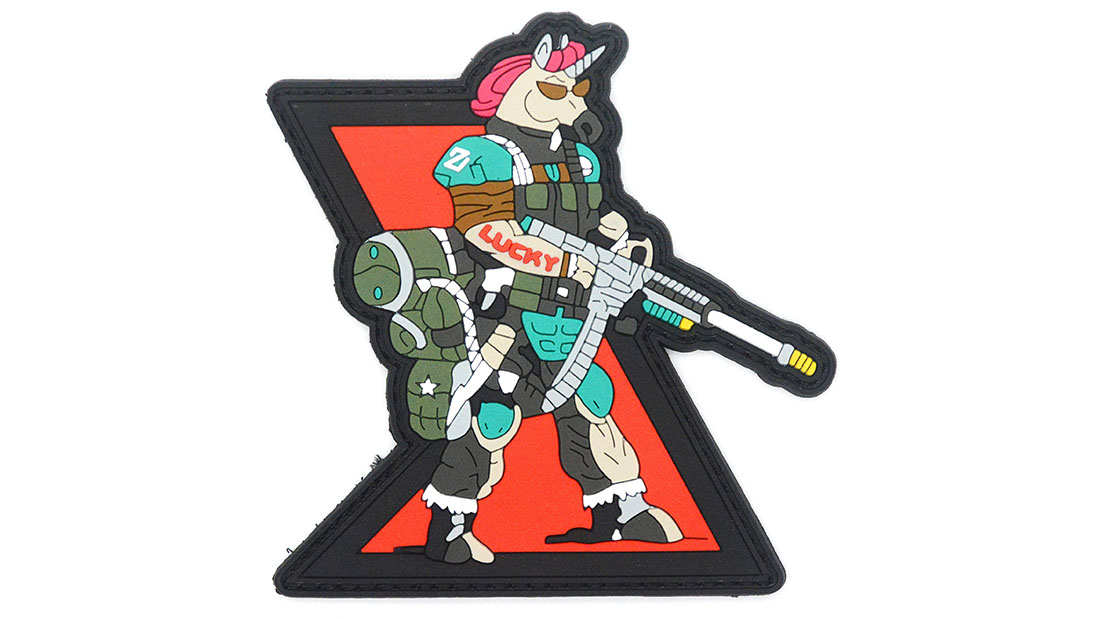 Unicorn Airsoft Gun Soldier patch velcro personnalisé best promotional items to give away