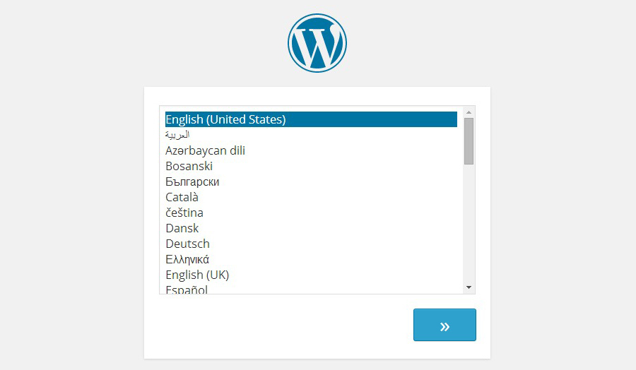 Seletor de idioma do WordPress 4.0