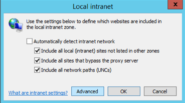 IE Sites Advance