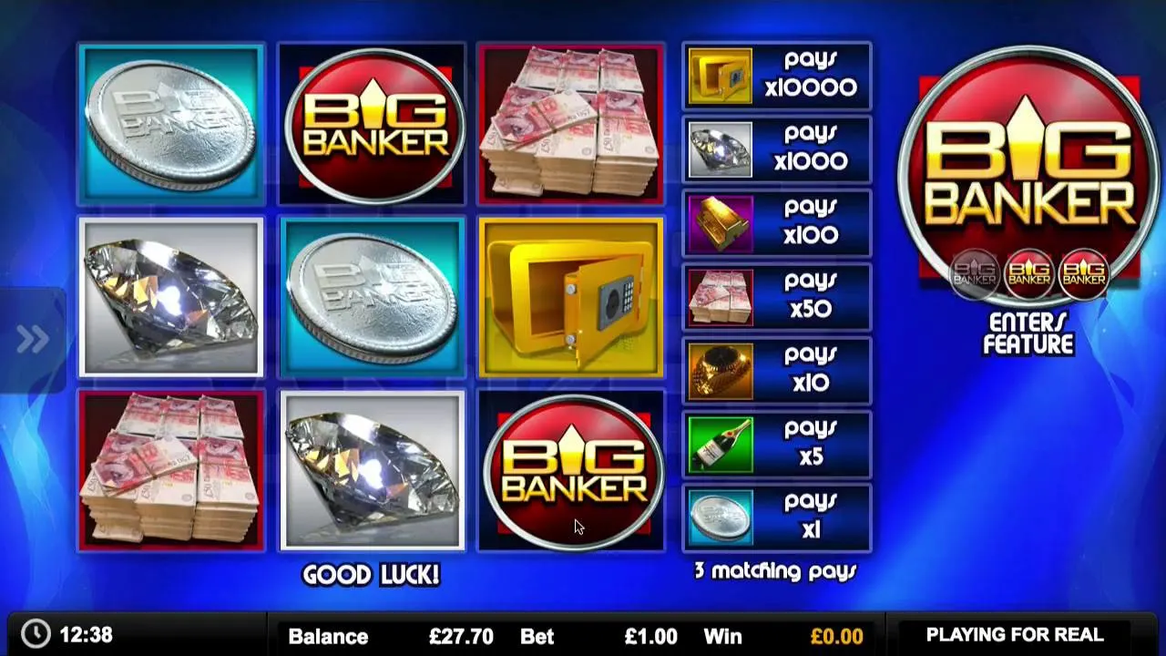 Big Banker Slot Not On Gamstop