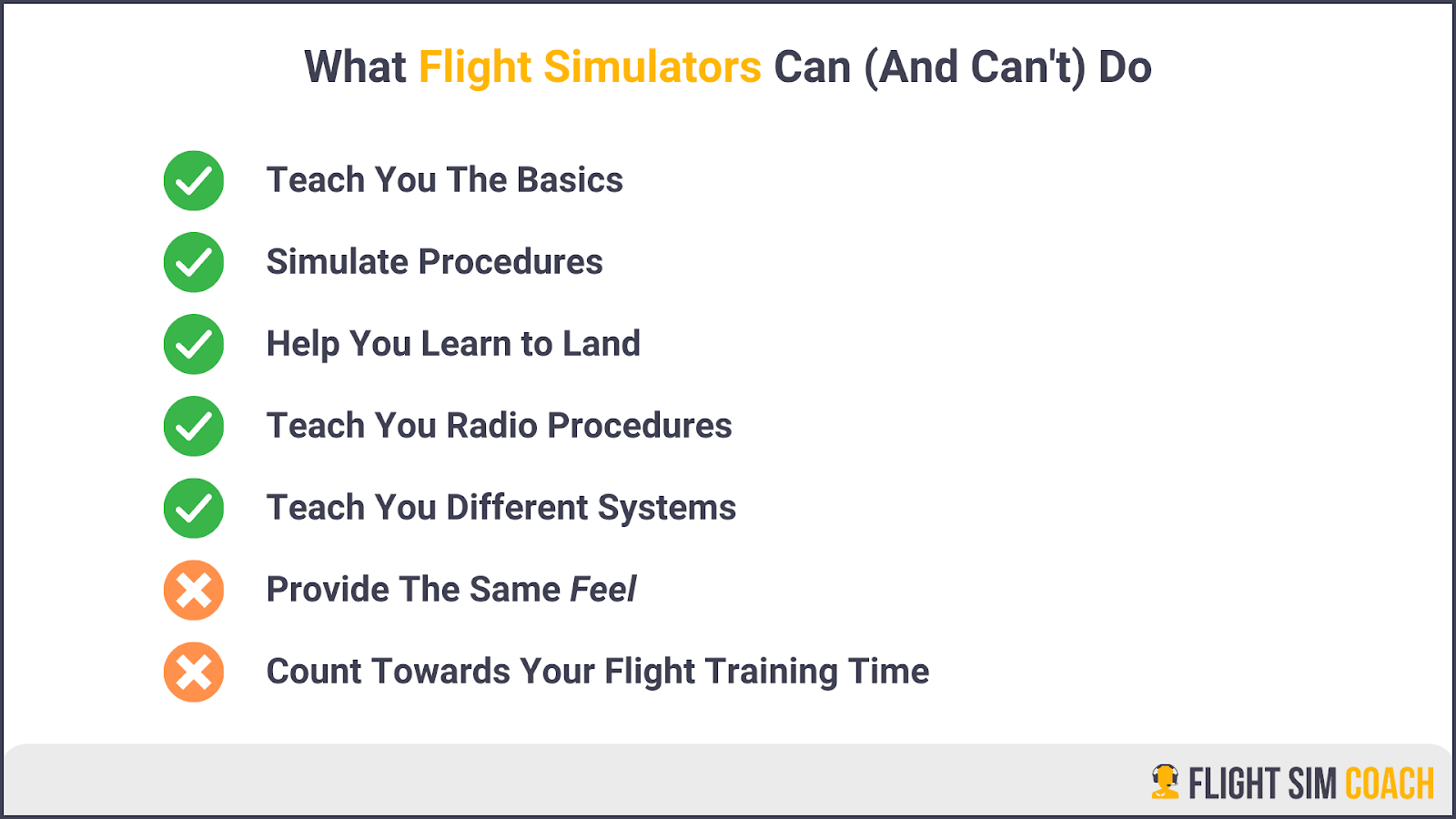 Can You Learn to Fly Using a Flight Simulator?