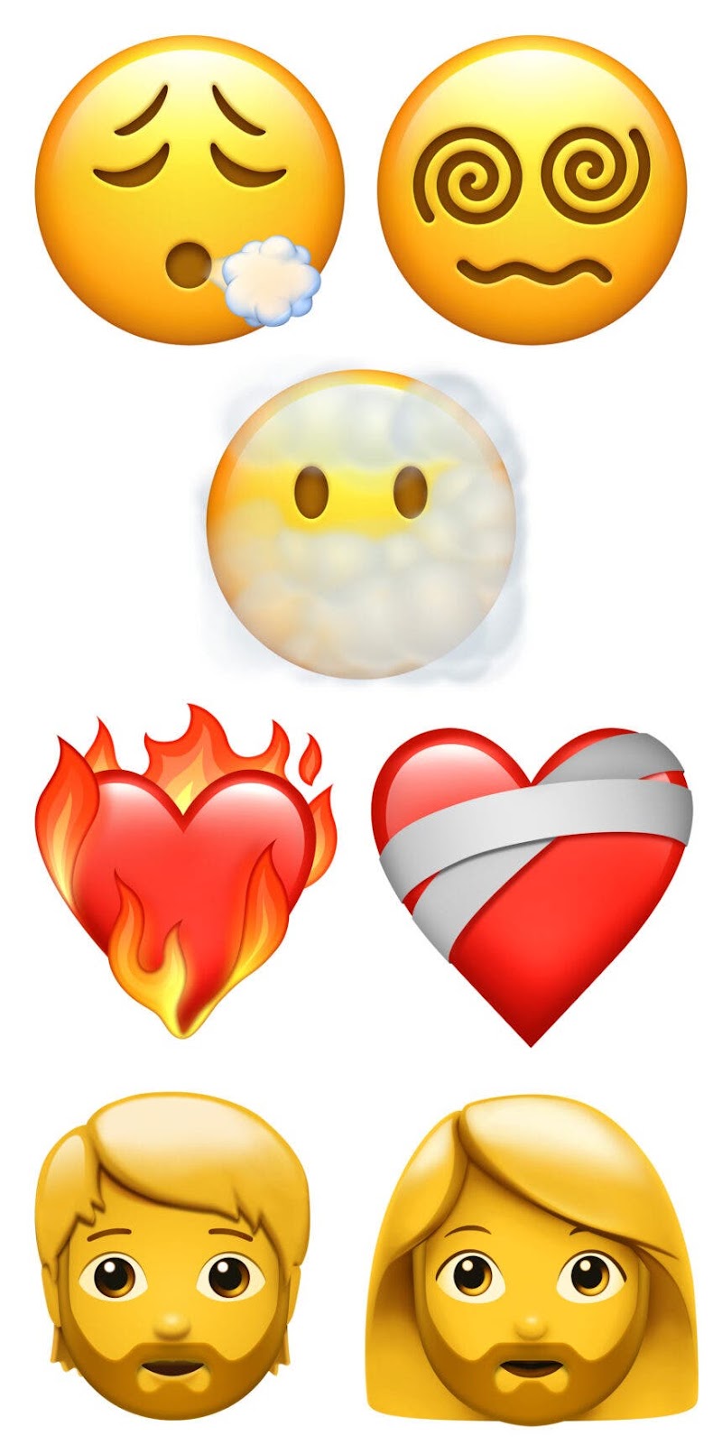 Apple emojis nuevos 2021 iOS 14.5