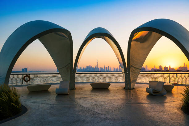 Dubai Creek Promenade - couple photoshoot ideas
