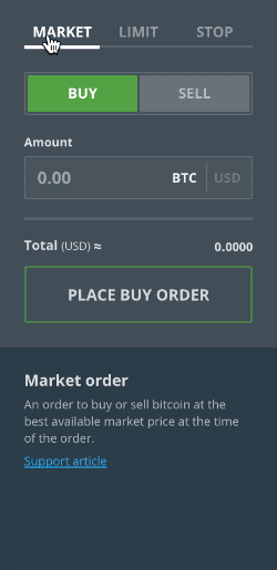 coinbase buy bitcoin limit order