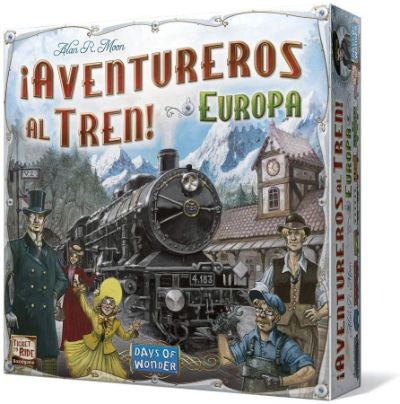 Aventureros al Tren: Europa, juego de mesa