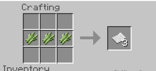 How to make paper in Minecraft 2