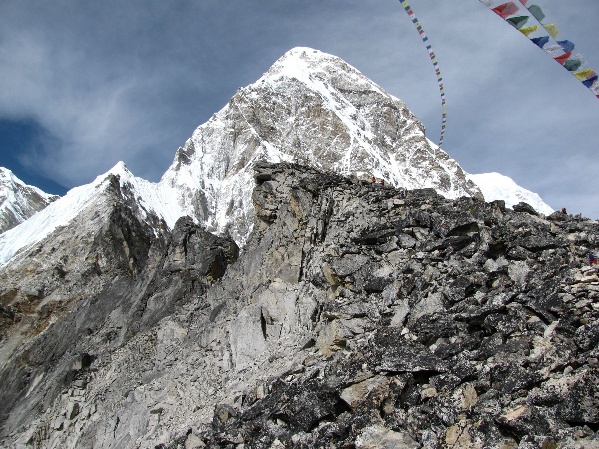 Closest view of Mt. Everest from Kala Patthar
