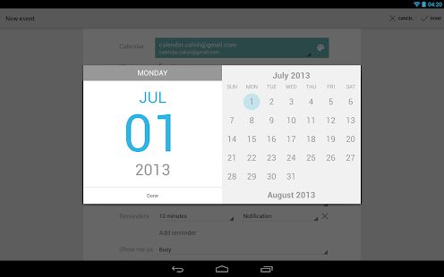 Google Calendar apk Review