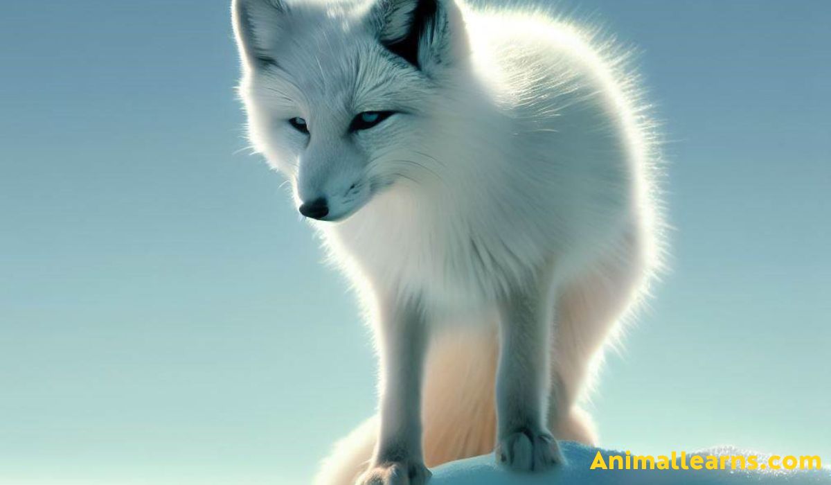 Arctic Fox Surviving The Frozen Tundra Animal Learns